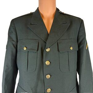 US Army AG 489 Class Dress Uniform Coat Mens Size 43 R Green